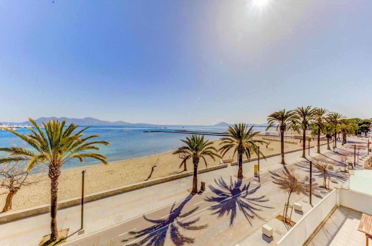 Beachfront Apartment Simar By Sealand Villas Port de Pollença Kültér fotó