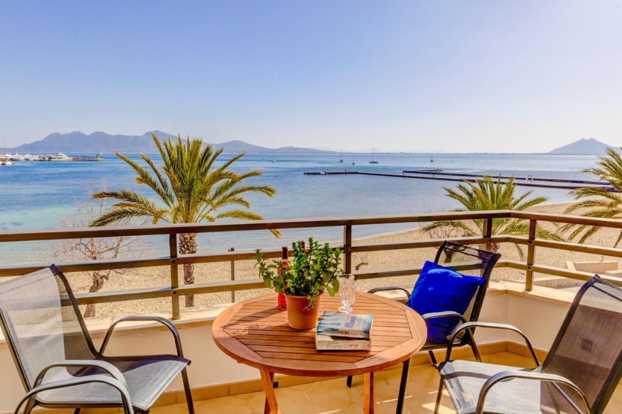 Beachfront Apartment Simar By Sealand Villas Port de Pollença Kültér fotó