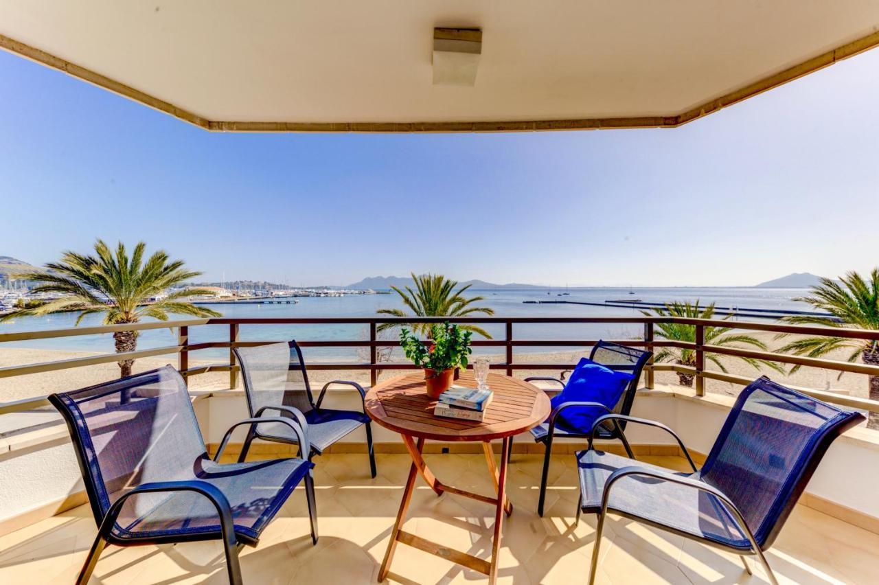 Beachfront Apartment Simar By Sealand Villas Port de Pollença Kültér fotó