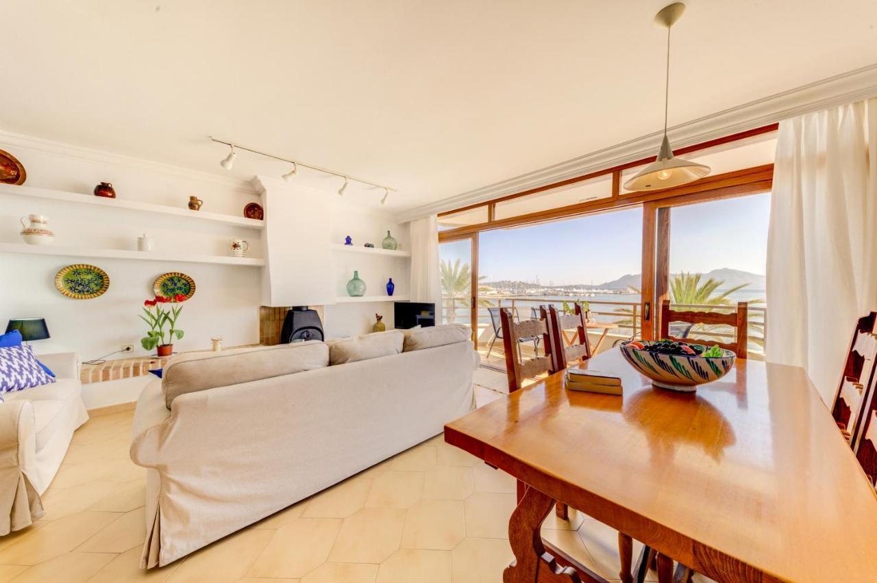 Beachfront Apartment Simar By Sealand Villas Port de Pollença Kültér fotó