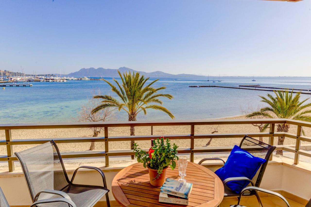 Beachfront Apartment Simar By Sealand Villas Port de Pollença Kültér fotó