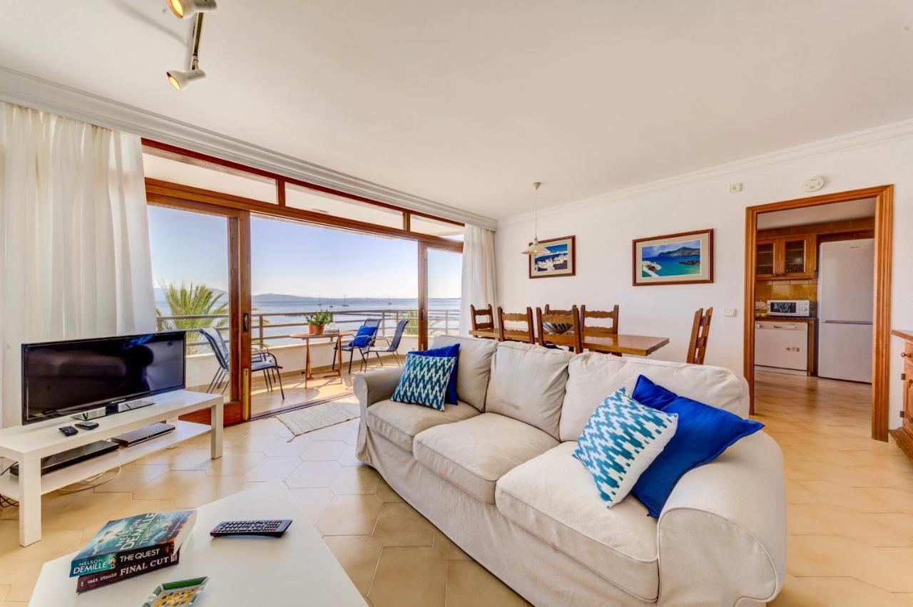 Beachfront Apartment Simar By Sealand Villas Port de Pollença Kültér fotó